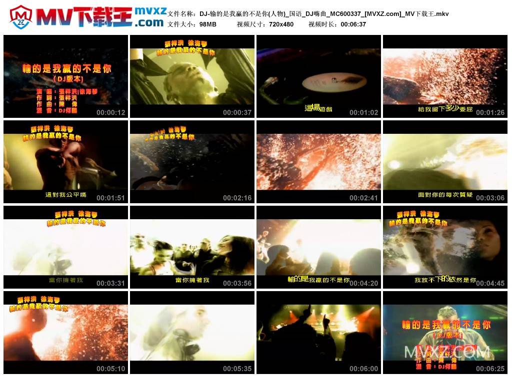 DJ-输的是我赢的不是你(人物)_国语_DJ嗨曲_MC600337
